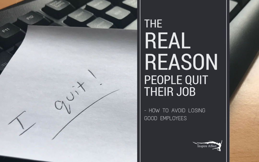 Staff Turnover And The Real Reason People Quit Their Job